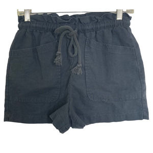 Universal Thread Shorts Womens XS Charcoal Black Drawstring